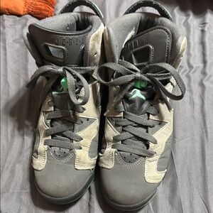 Jordan Kids Sneakers - Gray and Green